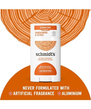 Schmidt's Aluminum Free Natural Deodorant for Women and Men Sandalwood and Citrus & Aluminum-Free Vegan Deodorant Clean Coconut for Women and Men - Buy Online on SooperMarket.com