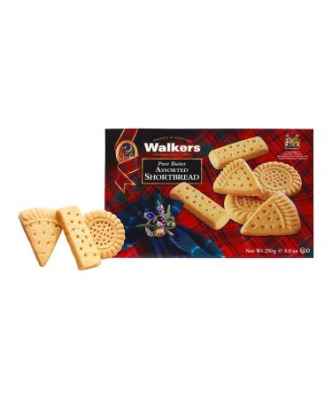 Walker's Shortbread Assorted Pure Butter Cookies 8.8 Oz - Delicious Shortbread Selection - Buy Online on SooperMarket.com