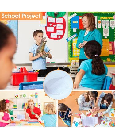 Self Adhesive Dots  1056pcs(528 Pairs) 0.59  Diameter White Sticky dots  Hook & Loop dots with Strong Adhesive  Sticky Back Coins Tapes 15mm for Classroom  Office  Home 0.59 -1056Pcs - Buy Online on SooperMarket.com