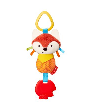 Skip Hop Bandana Buddies Baby Activity Chime & Teether Stroller Toy  Fox