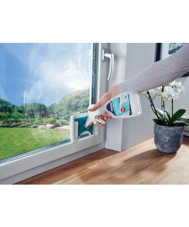 Leifheit Micro Duo Window Spray Cleaner for Spray and Washing Window Cleaner Solution with Flexible Joint and Replaceable Window Cleaner Liquid Leifheit Window Sprayer Window Cleaner Spray with pad - Buy Online on SooperMarket.com