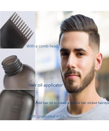 URRANEE Hair Applicator Bottle-Root Comb Applicator Bottle and Continuous Spray Bottle Hair Spray Bottle and Oil Applicator for Hair (Black) - Buy Online on SooperMarket.com