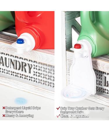 Buy Laundry Detergent Cup Holder | Drip Catcher & Tray for Easy Clean Up | International Shipping Available - Buy Online on SooperMarket.com