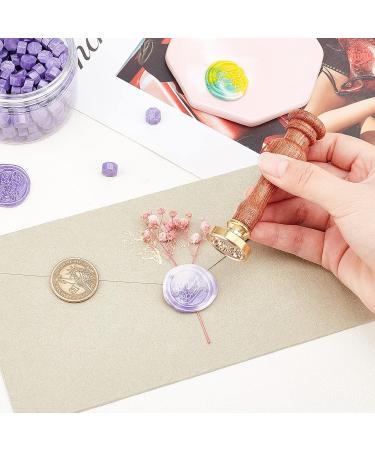 CRASPIRE S Wax Seal Stamp Initial Alphabet Letter S Sealing Wax Stamp Medieval Traditional Classic Retro 25mm Removable Brass Head with Wooden Handle for Wedding Invitations Cards Envelopes - Buy Online on SooperMarket.com