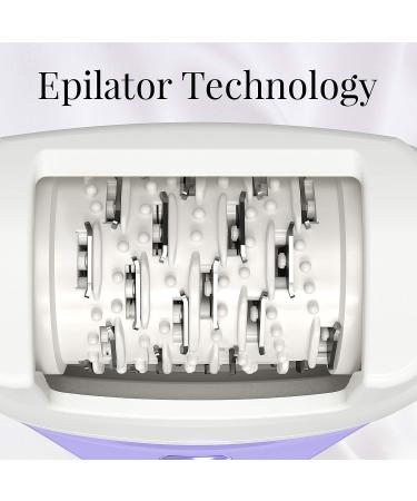Remington Smooth & Silky EP7030E Purple Epilator | Rechargeable Deluxe Model - Buy Online on SooperMarket.com