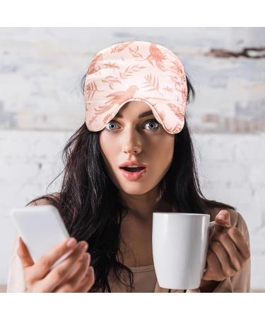 FRESHME Luxury Silk Cotton Sleep Mask - Comfortable Blackout Eye Mask for Men and Women - Adjustable, Soft, and Zero Pressure for Travel, Nap, Yoga - Black - Buy Online on SooperMarket.com