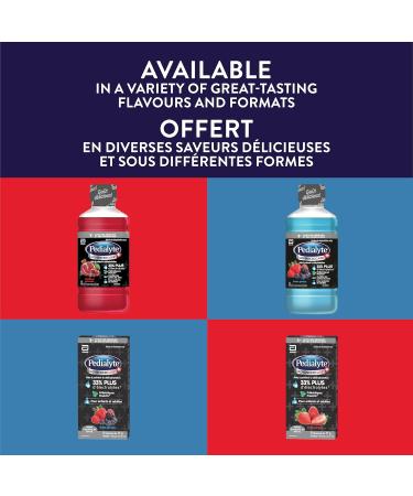 Pedialyte Electrolyte Oral Rehydration Solution Unflavoured 1-L Bottle Unflavored for Infants - Buy Online on SooperMarket.com