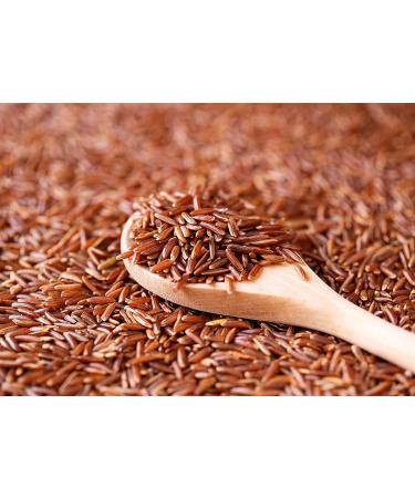 3 lbs Red Long-Grain Rice: Nutty Flavor, Non-Sticky, Vegan. Protein & Antioxidant-Rich for Pilafs, Salads & Stir-Fries - Buy Online on SooperMarket.com