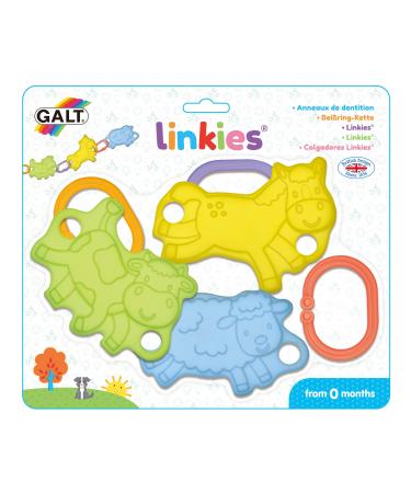 Galt Toys Linkies Teething Toys for Babies Ages 0 Months Plus