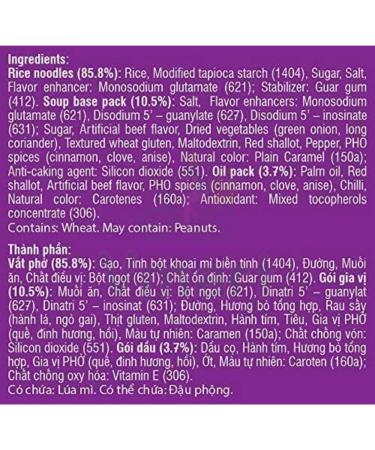 Vifon Vietnamese Style Instant Rice Noodles Beef Flavour Pho Bo 60g (Pack of 30) 1 Case - Buy Online on SooperMarket.com