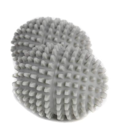 Kleeneze KL066077EU Tumble Dryer Balls - Set of 2 Reusable Washing Balls Reduce Creases/Wrinkles from Laundry Save Time On Ironing Dry Clothes Faster Soften Clothing Non-Melting 6.2 x 8.2cm