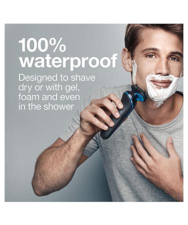 Braun Series 5 5020 Electric Razor for Men Foil Shaver with Beard Trimmer - Rechargeable, Wet & Dry with EasyClean - Black - Buy Online on SooperMarket.com