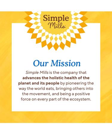 Buy Simple Mills Almond Flour Snack Bars - Gluten Free Spiced Carrot Cake Organic Paleo Friendly Breakfast Bars (6oz - Buy Online on SooperMarket.com