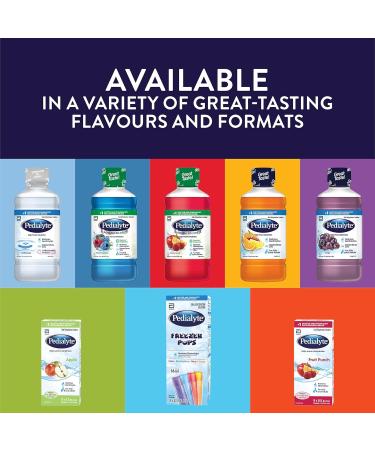 Pedialyte Electrolyte Oral Rehydration Solution Unflavoured 1-L Bottle Unflavored - Buy Online on SooperMarket.com