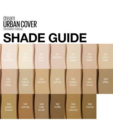 Maybelline New York Dream Urban Cover 235 Almond - 30ml (Pack of 3) | Quality International Shipping - Buy Online on SooperMarket.com
