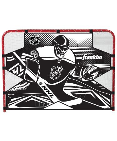 Franklin Sports NHL Hockey Goalie Shooting Target - Hockey Goal Practice Target - Street Hockey Net Goalie Target 54" (W) x 44" (H)