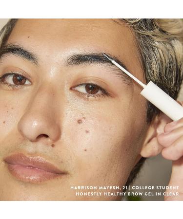 Honest Beauty Brow Gel Clear with Castor Oil - Vegan, Silicone Free, 0.05 Fl Oz - Buy Online on SooperMarket.com
