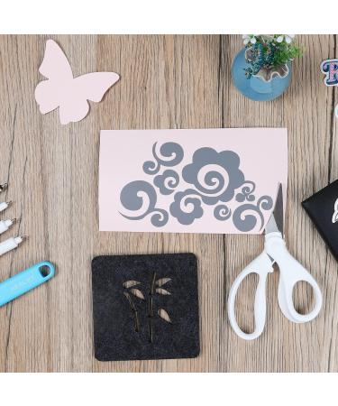 REALIKE Craft Weeding Tools Kit - Scraper, Spatula, Scissors, Tweezers - Blue 5 Piece Set for Vinyl Cardstock Crafting - Compatible with Cricut, Silhouette, Siser HTV, Oracal Vinyl - Buy Online on SooperMarket.com