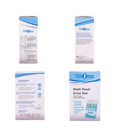 Prime Screen 5 Pack 5 Panel Urine Drug Test Kit (THC BZO COC OPI AMP) - WDOA-754 - Buy Online on SooperMarket.com