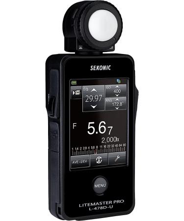 Sekonic L-478D-U Lightmeter | Exclusive 3-Year Warranty Included - Buy Online on SooperMarket.com