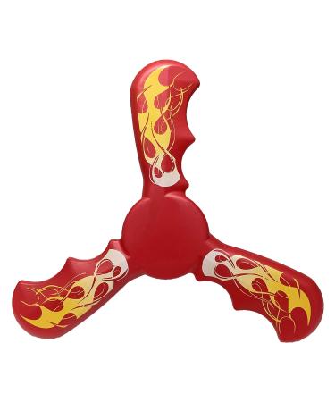 ArcFire Red Boomerang - Great Beginner Boomerang for Kids or Adults. Soft and Safe.