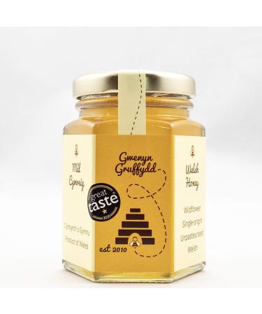 M l Gwenyn Gruffydd Local 100% Pure Natural Welsh British Blossom Unpasteurised Honey 142g Directly from Beekeeper