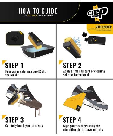 Crep Protect CURE Kit - Premium Sneaker Cleaning Kit with Brush and Solution - Buy Online on SooperMarket.com