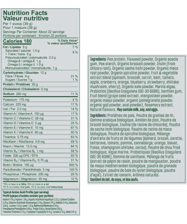 Vega All-in-One Vegan Protein Powder Natural Unsweetened (22 Servings) Superfood Ingredients Vitamins For Immunity Support Keto Friendly Pea Protein For Women & Men 860g (Packaging May Vary) Natural (Unsweetened) 22 Servings (Pack of 1) - Buy Online on SooperMarket.com