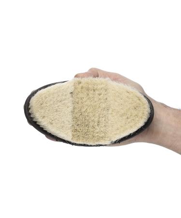 Flexi Goats Hair Body Brush - Black | Premium Quality for Gentle Grooming - Buy Online on SooperMarket.com