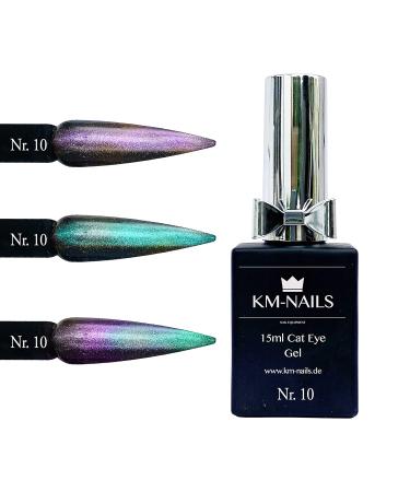 KM-NAILS Cat Eye Gel 5D - 6 Set (15ml) | Premium Nail Art for Stunning Designs - International Shipping Available - Buy Online on SooperMarket.com
