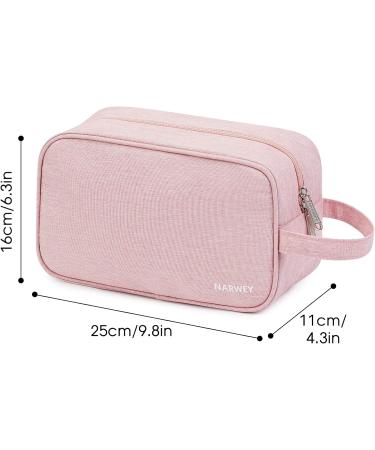 Women's Travel Toiletry Wash Bag - Dopp Kit Makeup Organizer, Pink - Buy Online on SooperMarket.com