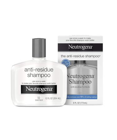 Neutrogena Anti-Residue Clarifying Shampoo - Gentle Hair Build-Up Remover, 12 fl. oz - Buy Online on SooperMarket.com