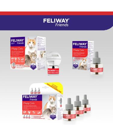 Feliway Friends Benefit Package - Reduce Cat Conflict & Promote Harmony | Shop Now for International Shipping - Buy Online on SooperMarket.com