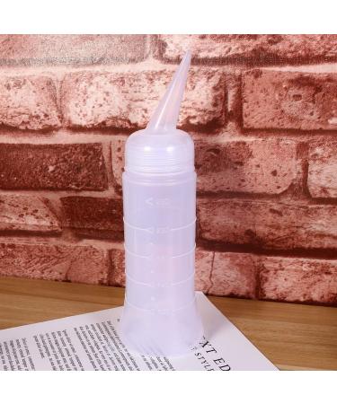 Lurrose 3pcs 260ml Hair Dye Bottles with Angle Tip - Refillable and Graduated for Home and Salon Use - Buy Online on SooperMarket.com