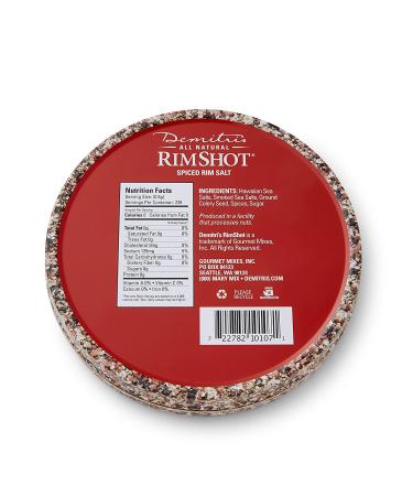 Demitri's Bloody Mary Spiced Rim Salt 4 Oz - Original 4 Ounce - Pack of 1 - Buy Online on SooperMarket.com