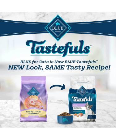 Blue Buffalo Tastefuls Kitten Natural Dry Cat Food - Chicken & Brown Rice 7lb Pack | Premium Nutrition for Kittens - Buy Online on SooperMarket.com