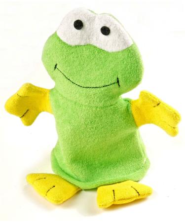 Happy Bathing Fun: 3-Pack Animal Motif Washing Gloves - Duck Penguin & Frog - Perfect Bath Accessories for Babies & Kids Includes Mini Gift! - Buy Online on SooperMarket.com