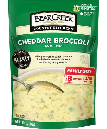 Bear Creek Soup Mixes, Cheddar Broccoli, 10.6 Ounce 10.6 Ounce (Pack of 1)