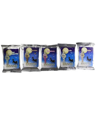 Moonix Freeze Dried Ice Cream. Variety pack. 5ct (Best Sellers)