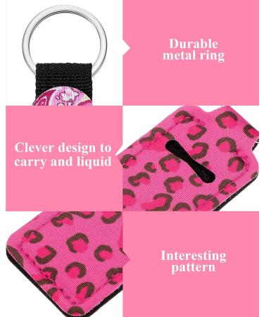 40-Piece Lipstick Holder Keychain Set | Clip-on Sleeve & Protective Cases for Women & Girls | Lip Balm Keyring Holder | Travel Accessories - 4 Styles - Buy Online on SooperMarket.com