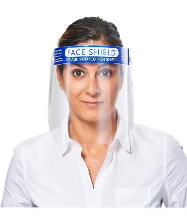 Pack of 2 Anti-Fog Face Shields with Comfortable Padding - Ultimate Spit Protection Visor for Safe Use - Buy Online on SooperMarket.com