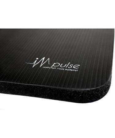 Impulse Fitness Knee Mat - Extra Thick 25mm Cushioned Pad for Knees & Elbows | Portable Exercise Mat for Planks, Ab Rollers, Yoga - Buy Online on SooperMarket.com