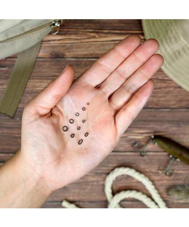 NEW AMZFISHING 20x Rig-Ring | Premium Carp Fishing Accessories | Tear Drop S (2.7x3.5mm) | International Shipping Available - Buy Online on SooperMarket.com