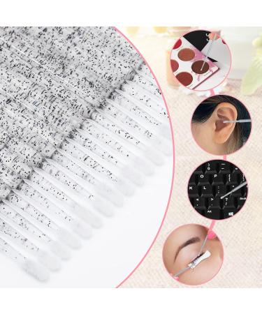 G2PLUS 400PCS Micro Applicators Brushes - Crystal Black Disposable Swabs for Eyelash Extensions Crafting - Buy Online on SooperMarket.com