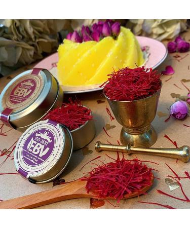 Premium Super Negin Saffron Threads - 1 Gram | 0.035 OZ - 100% Pure Grade A+ Saffron for Tea, Paella, Golden Milk - All Red Golden Spice - Certified Award-Winning Quality - Buy Online on SooperMarket.com
