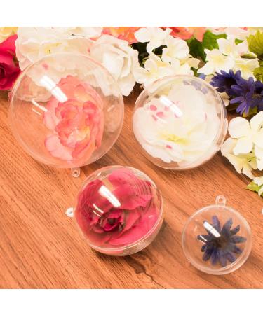 Clear Acrylic Bath Bomb Mold Shells - 80mm 12 Pack Kit by Super Z Outlet - Buy Online on SooperMarket.com