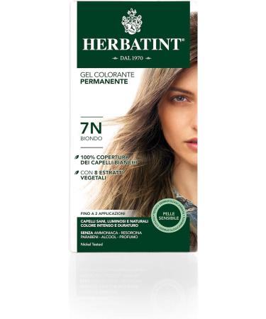 Herbatint 7N Blonde Hair Dye - Natural Permanent Hair Color - Buy Online on SooperMarket.com