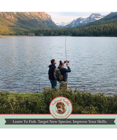 Tailored Tackle Fishing Kit - 147 Pc Gear Set with Tackle Box, Hooks, Bobbers and Accessories for Live Worms and Artificial Bait - Buy Online on SooperMarket.com