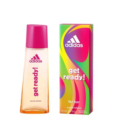 Adidas Fragrance Get Ready for Her Eau de Toilette 1.7 Fluid Ounce 1.7 Fl Oz (Pack of 1) For Her - Buy Online on SooperMarket.com