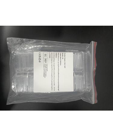 Kalolary 500PCs Extra Long Transparent C Curve Nail Tips XXL Coffin Shape French Fake Nails for Nail Art & Manicure - Buy Online on SooperMarket.com